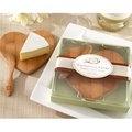 Kate Aspen Kate Aspen 22015NA Tastefully Yours Heart-Shaped Bamboo Cheese Board 22015NA